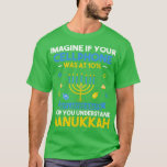 Ugly Hanukkah Chanukah Cellphone Menorah Hanukkah T-Shirt<br><div class="desc">Ugly Hanukkah Chanukah Cellphone Menorah Hanukkah .Awesome Great Funny Souvenir Present Matching Family Clothing Couple Outfit Apparel for mom,  dad,  brother,  sister,  wife,  husband,  son,  daughter,  pops,  mama,  papa,  grandpa,  grandma aunt uncle his hers him ladies.</div>