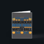 Ugly Hanukkah Deck Hall With Matzo Ball Chanukah  Card<br><div class="desc">Ugly Hanukkah Deck Hall With Matzo Ball Chanukah</div>