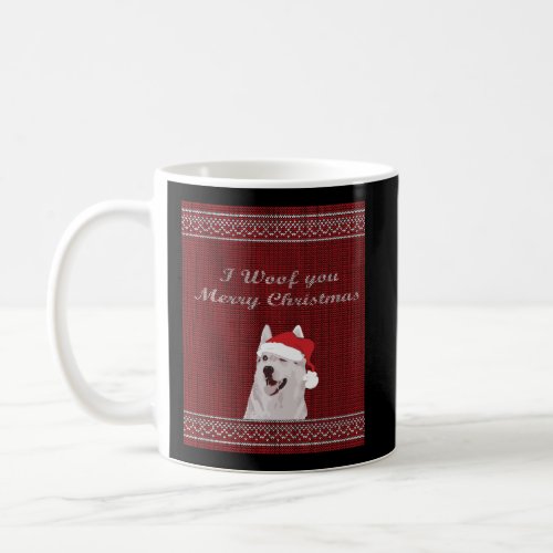 Ugly Holiday Party Siberian Husky Coffee Mug