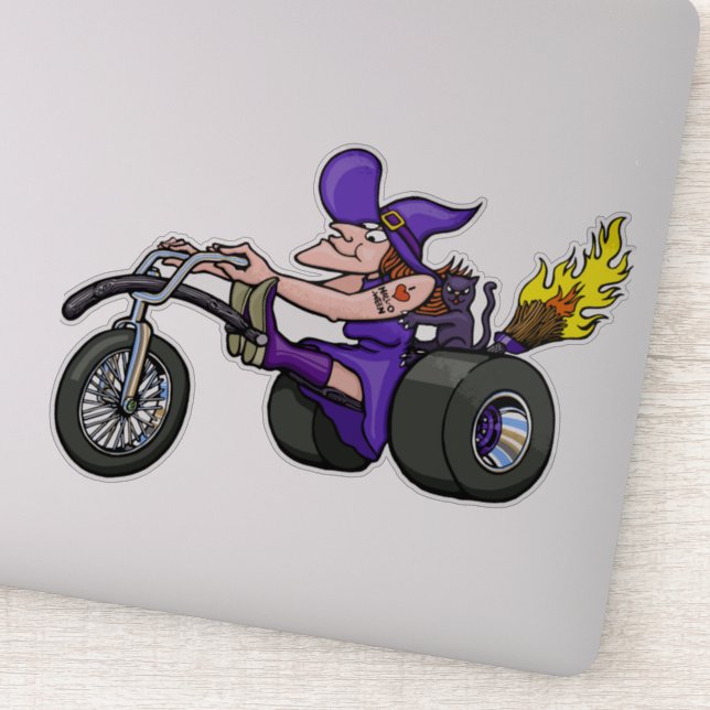 ugly jack o lantern pumpkin | Halloween design Sticker (Detail)