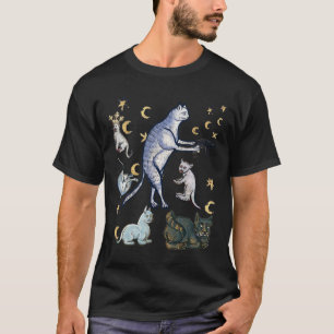 Ugly Medieval Cats T-Shirt