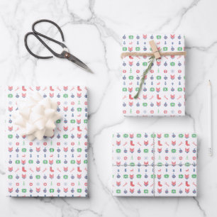 Ugly Merry Christmas and a Happy New Year! Wrapping Paper Sheets