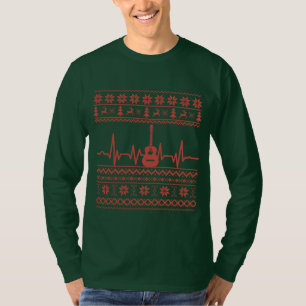 Ugly Merry Christmas sweater acoustic guitar