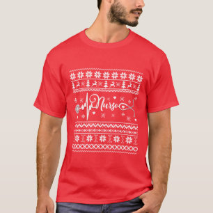 Ugly Merry Christmas sweater RN gifts nurse