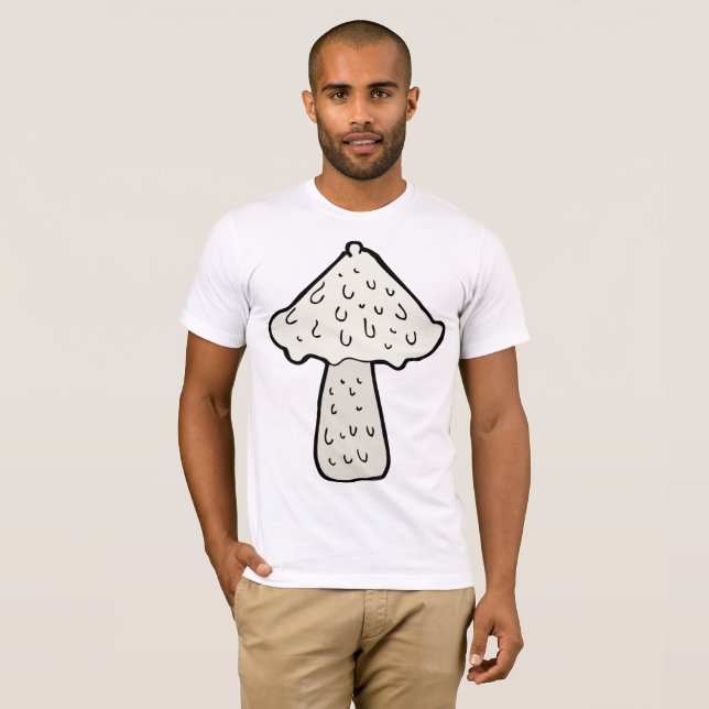 Ugly Mushroom Mens T-Shirt (Front Full)