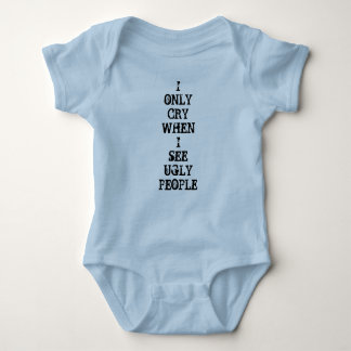UGLY PEOPLE (BABY CLOTHING) BABY BODYSUIT