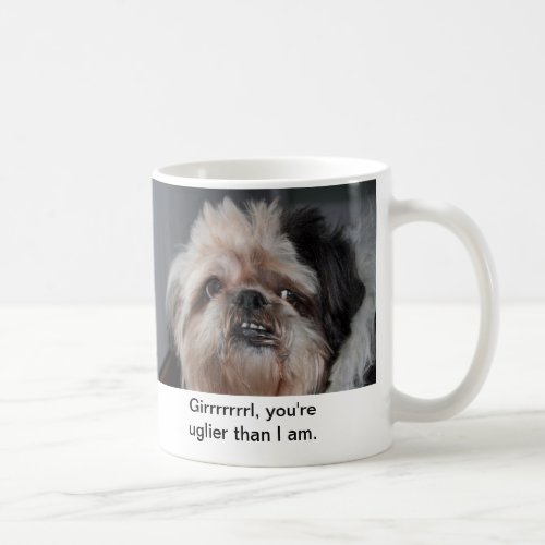 Ugly puppy coffee mug