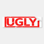 Ugly Stamp Bumper Sticker