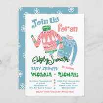 Ugly Sweater Baby Shower Invitation