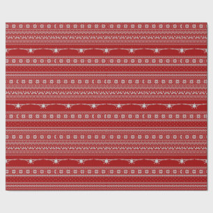 Ugly Sweater Cessna Christmas Wrapping Paper