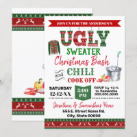 Ugly Sweater & Chili Cook Off Christmas Bash