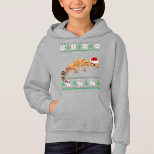 Ugly Sweater Christmas Animals Santa Leopard Gecko