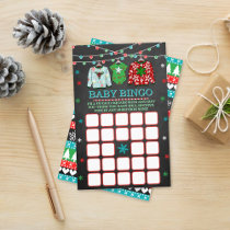 Ugly Sweater Christmas Baby Shower Bingo Game