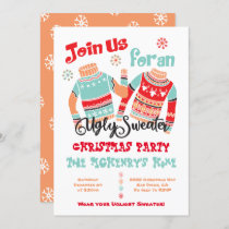 Ugly Sweater Christmas Holiday Invitation