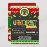 Ugly Sweater Christmas Holiday Party Invitation<br><div class="desc">Ugly Sweater Christmas Holiday Party Invitation</div>