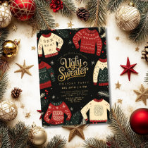 Ugly Sweater Christmas Holiday Party Invitation