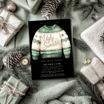 Ugly Sweater Christmas Holiday Party Invitation