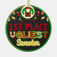 Ugly Sweater Christmas Holiday Winner Prize