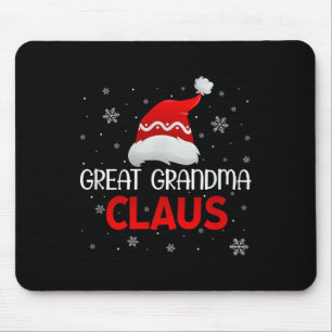 Ugly Sweater Christmas Matching Costume Great Gran Mouse Pad
