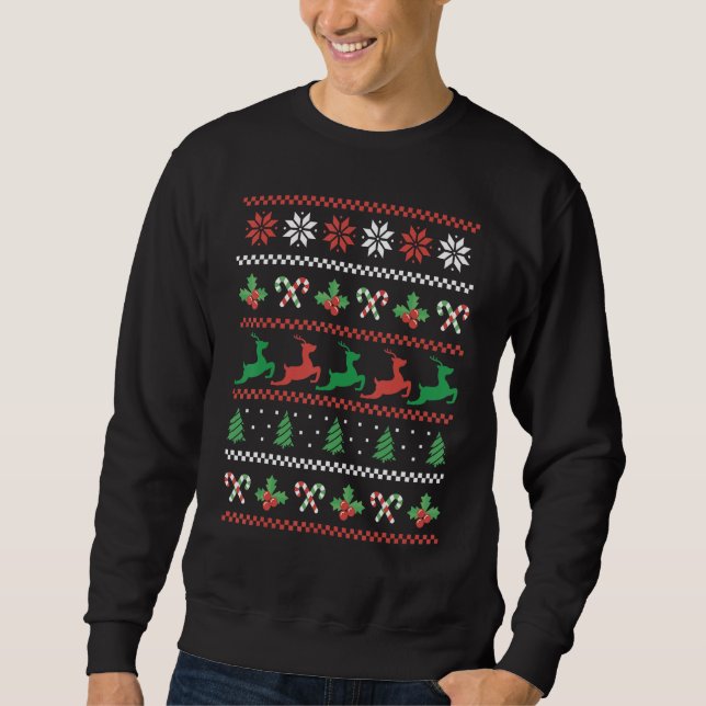 Ugly Sweater Christmas Outfit  Merry Christmas 1 (Front)