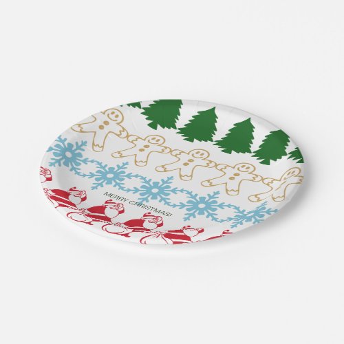 Ugly Sweater Christmas Party Funny Cute Paper Plates