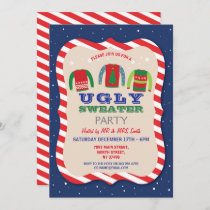 Ugly Sweater Christmas Party Holidays Jumper Invitation
