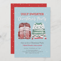 Ugly Sweater Christmas party Invitation