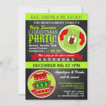 Ugly Sweater Christmas Party Invitation