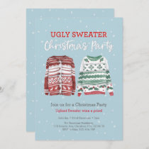 Ugly Sweater Christmas party Invitation
