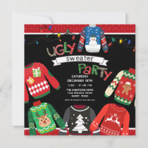 Ugly Sweater Christmas Party Invitation