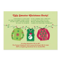 Ugly Sweater Christmas Party Invitation