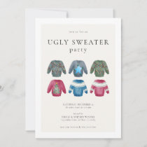 Ugly Sweater Christmas Party Invite