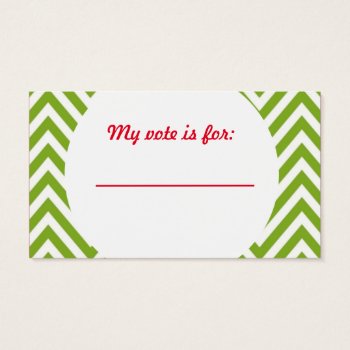 Ugly Sweater Christmas Party Voting Ballot by SunflowerDesigns at Zazzle