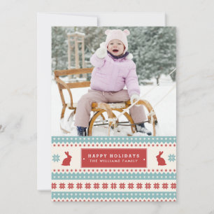 Ugly Sweater Christmas Photo Cards