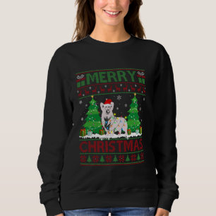 Ugly Sweater Christmas Tree Lighting Corgi Dog Ugl