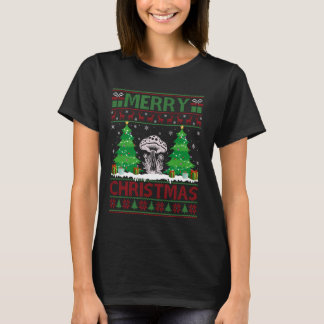 Ugly Sweater Christmas Tree Lighting Mushroom Ugly