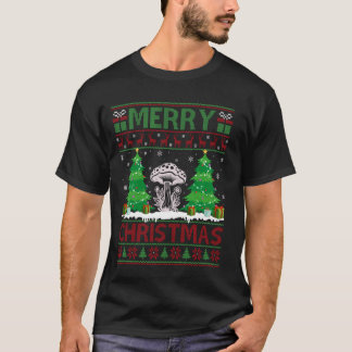 Ugly Sweater Christmas Tree Lighting Mushroom Ugly