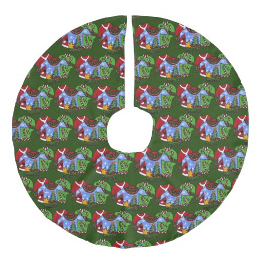 Ugly Sweater Christmas Tree Skirt