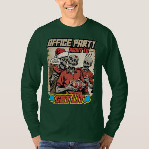 Ugly sweater Christmas zombies brains comic book