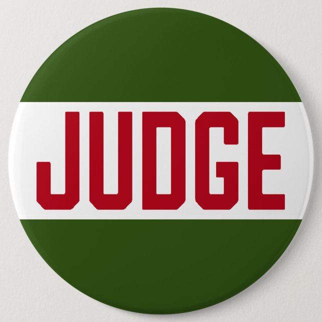Ugly Sweater Contest Judge Button (Front)