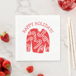 Ugly Sweater CUSTOM Holiday Christmas Napkins