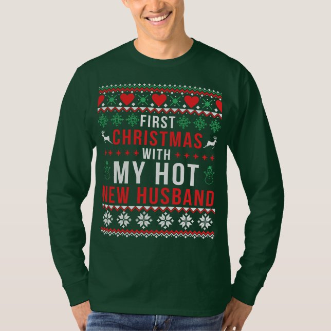 Ugly Sweater | First Christmas with New Husband (Front)
