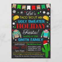 Ugly Sweater Holiday Fiesta Invitation