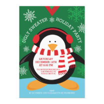 Ugly Sweater Holiday Party Invitation