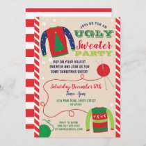 Ugly Sweater Party Christmas Holidays Invite