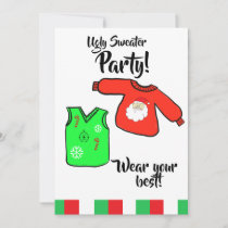 Ugly Sweater Party Invitation