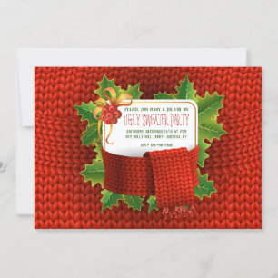 Ugly Sweater Party Invitation