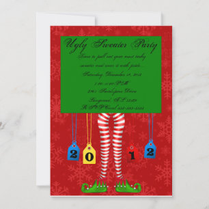 ugly sweater party invitation