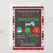 Ugly sweater party invitation Christmas invite