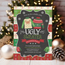 Ugly Sweater Party Invitation - Christmas Party